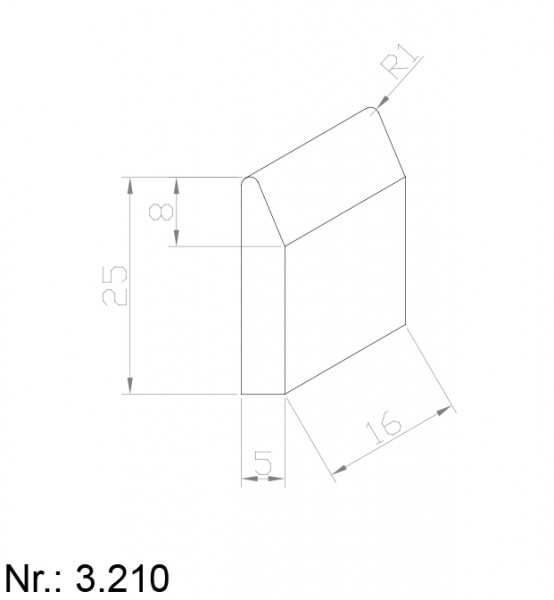 3210 PU Nocken