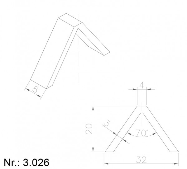 3026 PU Nocken
