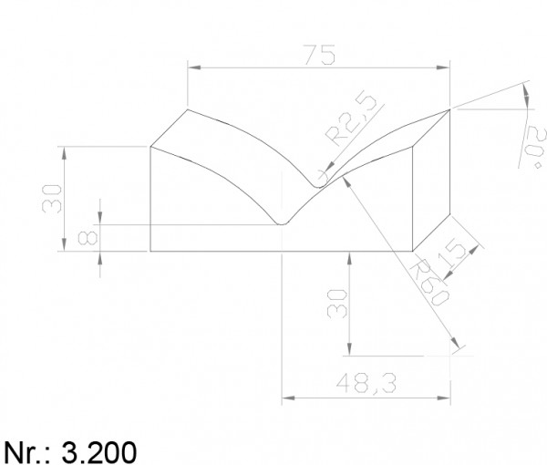 3200 PU Nocken