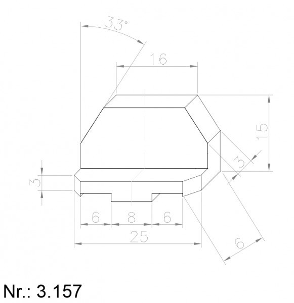 3157 PU Nocken
