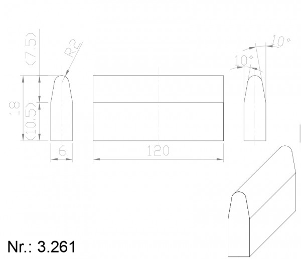 3261 PU Nocken