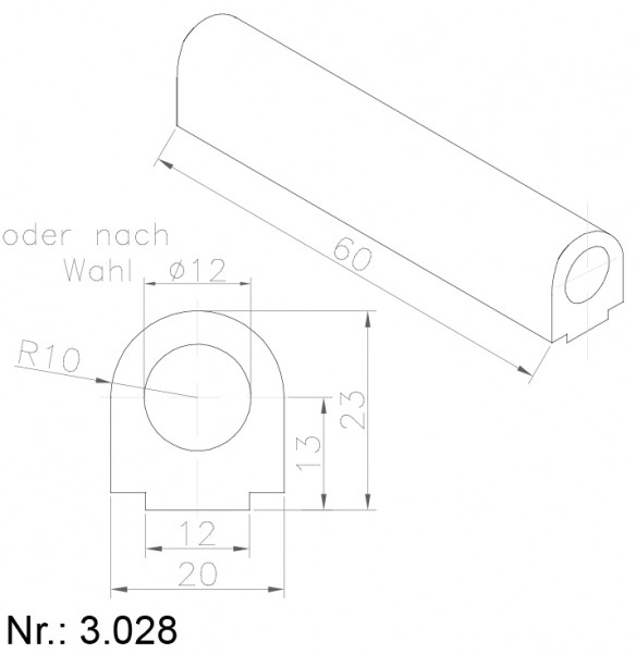 3028 PU Nocken