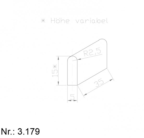 3179 PU Nocken