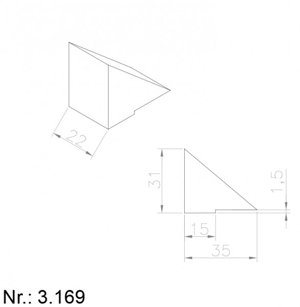 3169 PU Nocken