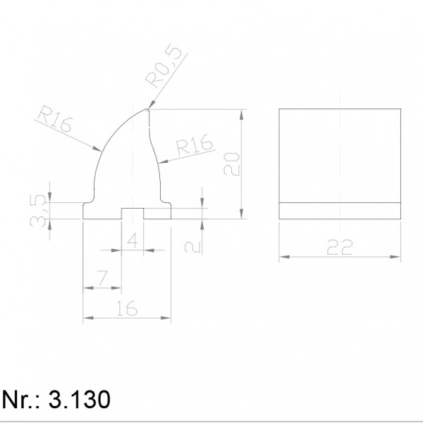 3130 PU Nocken