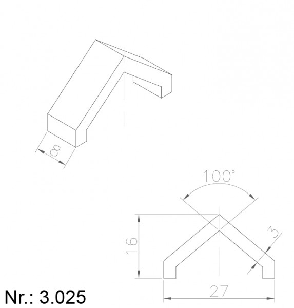 3025 PU Nocken