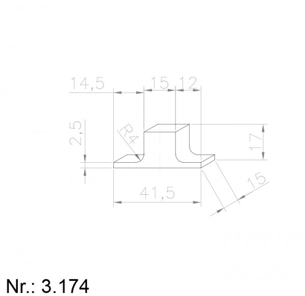 3174 PU Nocken