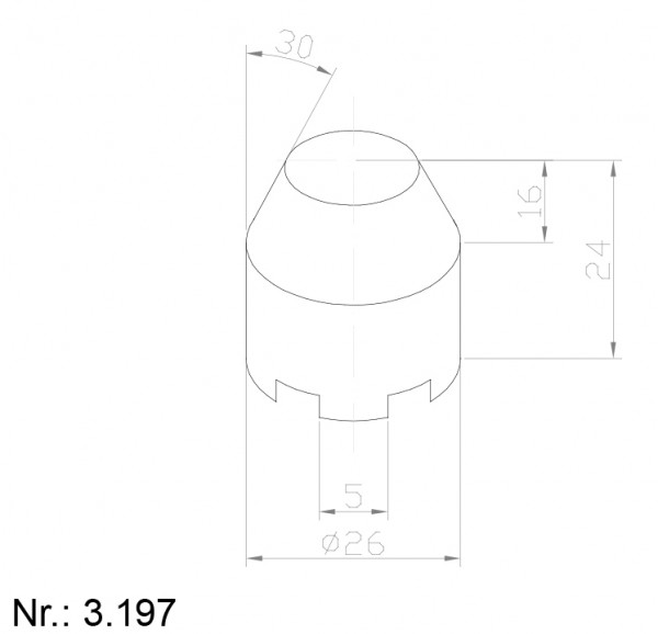 3197 PU Nocken