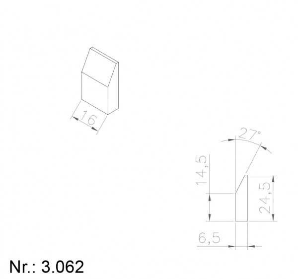 3062 PU Nocken