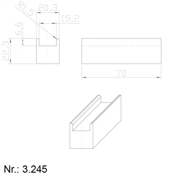 3245 PU Nocken