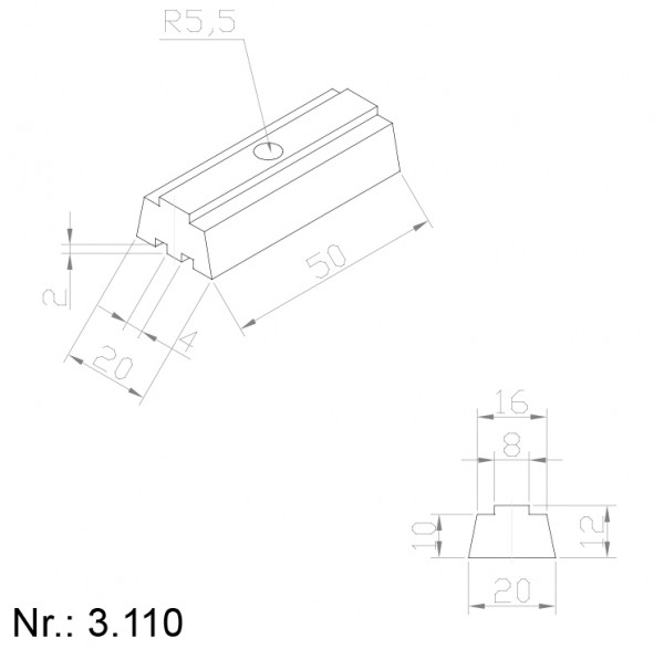 3110 PU Nocken