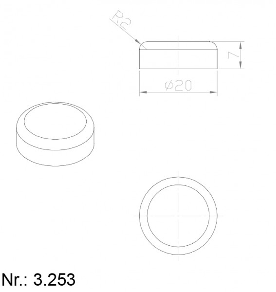 3253 PU Nocken