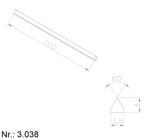 3038 PU Nocken