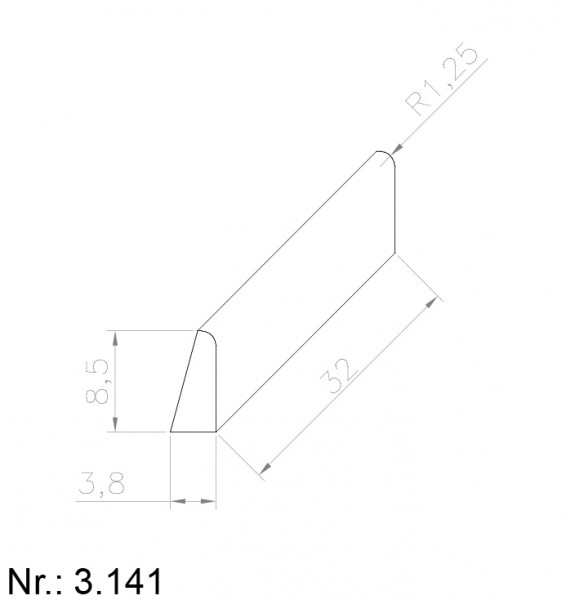 3141 PU Nocken