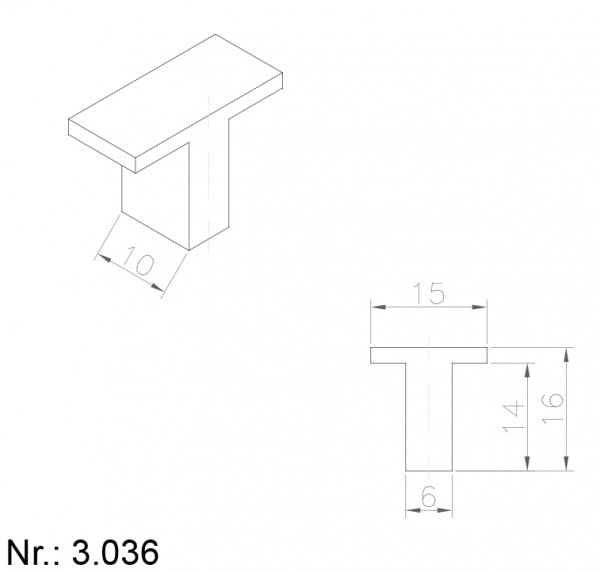 3036 PU Nocken