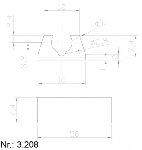 3208 PU Nocken