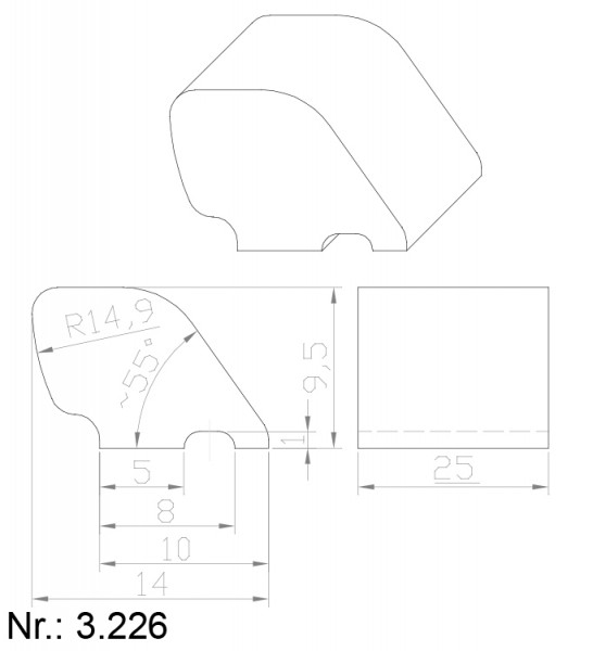 3226 PU Nocken