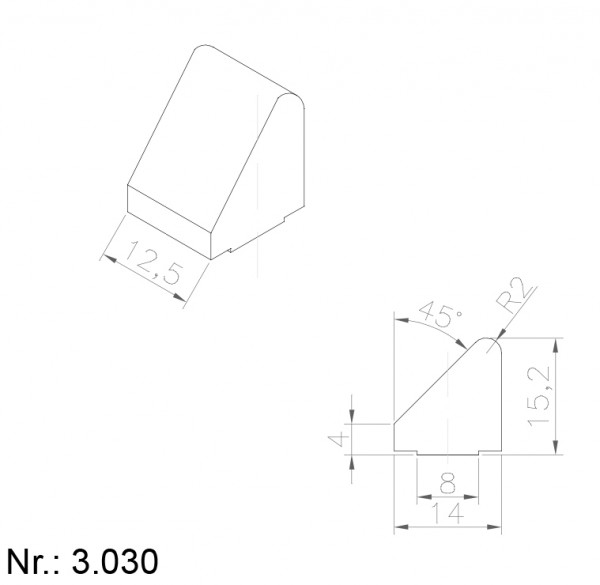 3030 PU Nocken