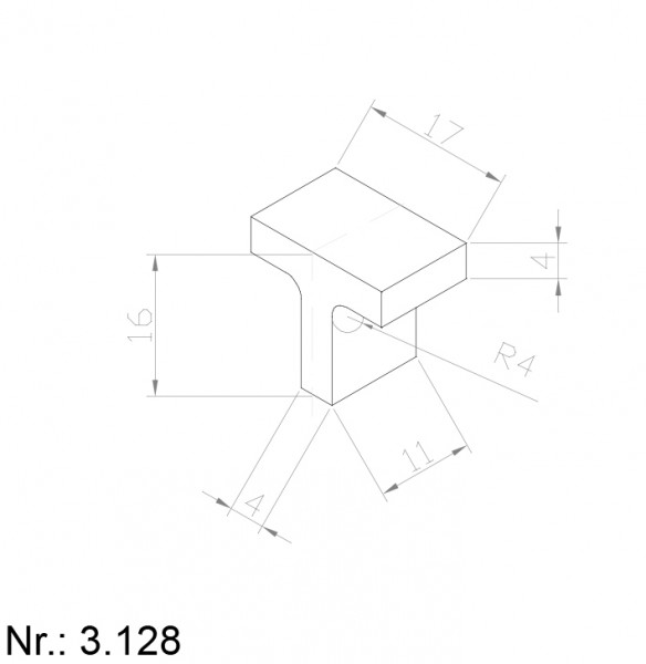 3128 PU Nocken