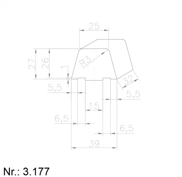 3177 PU Nocken
