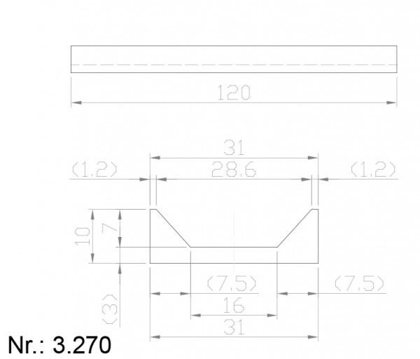 3270 PU Nocken