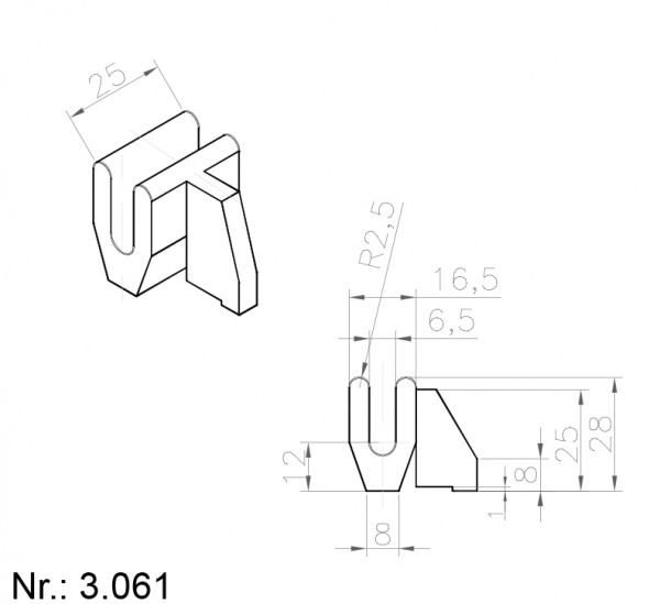 3061 PU Nocken