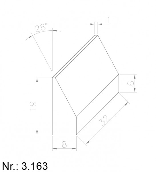 3163 PU Nocken