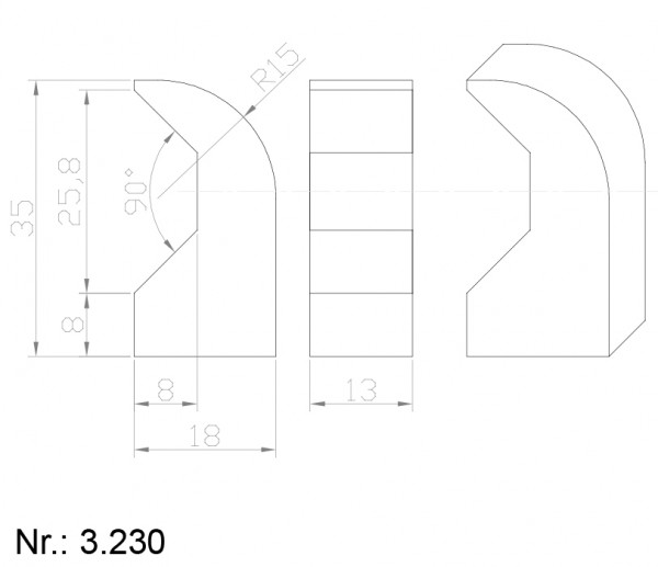 3230 PU Nocken