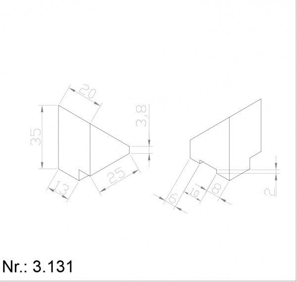 3131 PU Nocken
