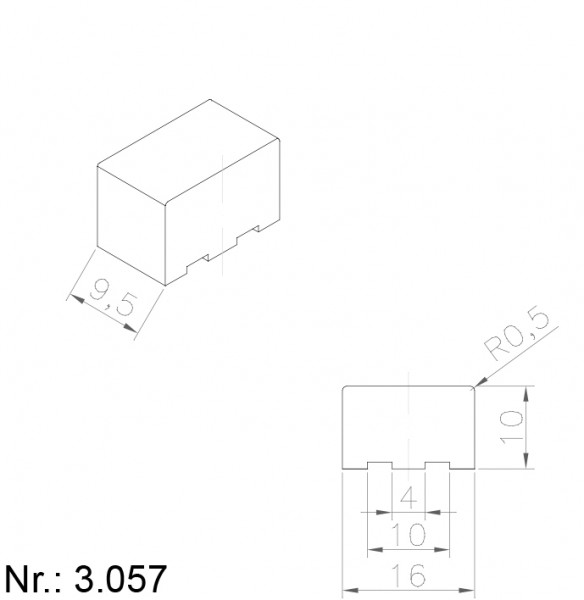 3057 PU Nocken