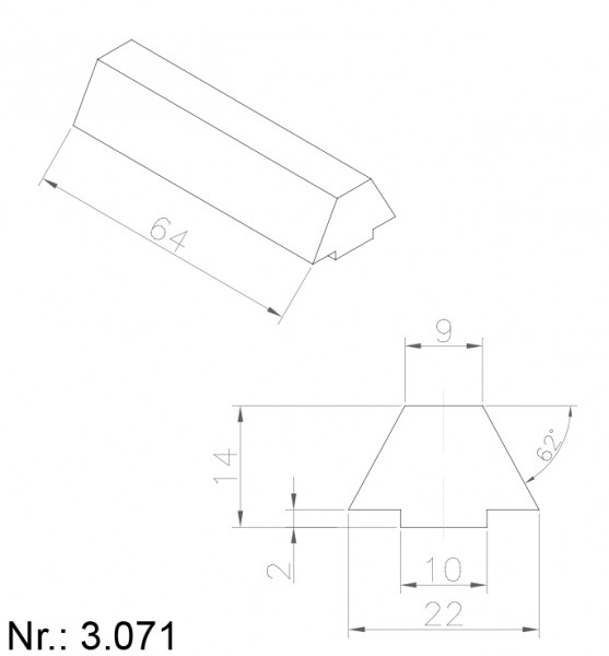 3071 PU Nocken