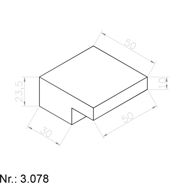 3078 PU Nocken