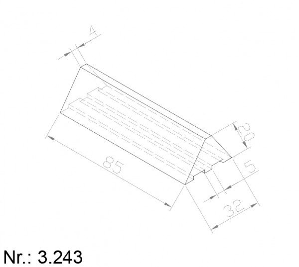 3243 PU Nocken
