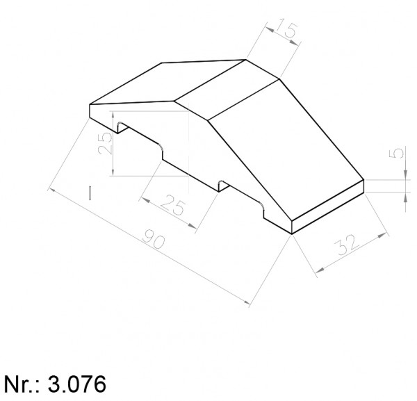 3076 PU Nocken