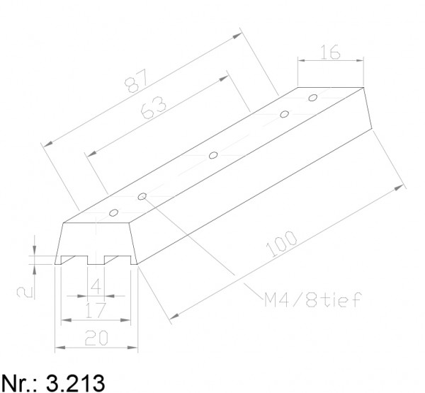 3213 PU Nocken