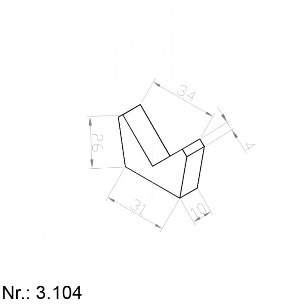 3104 PU Nocken