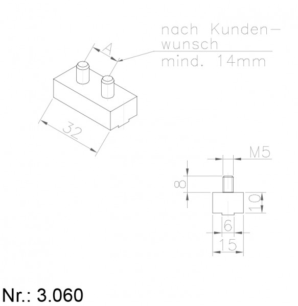 3060 PU Nocken