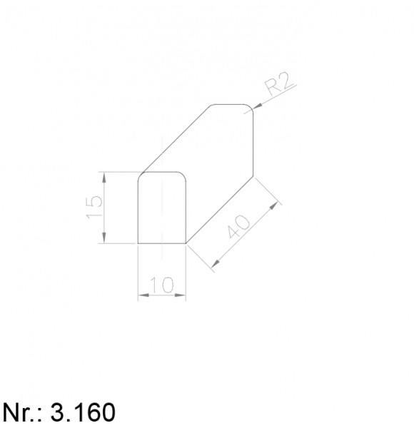3160 PU Nocken