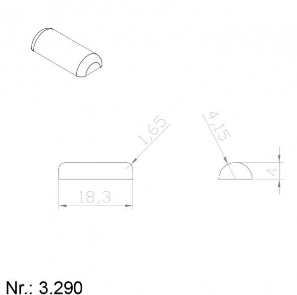 3290 PU Nocken