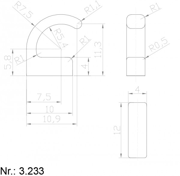 3233 PU Nocken