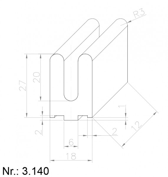 3140 PU Nocken
