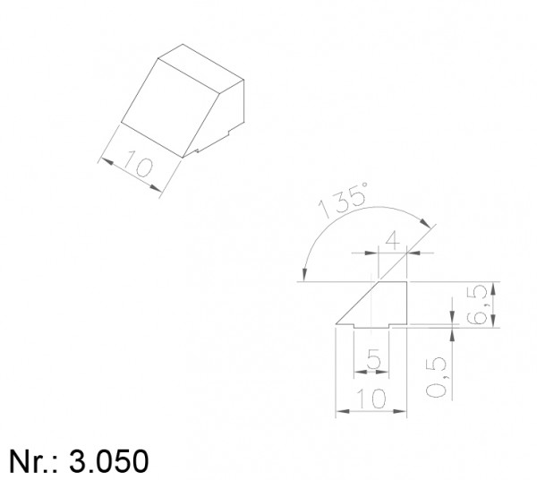 3050 PU Nocken