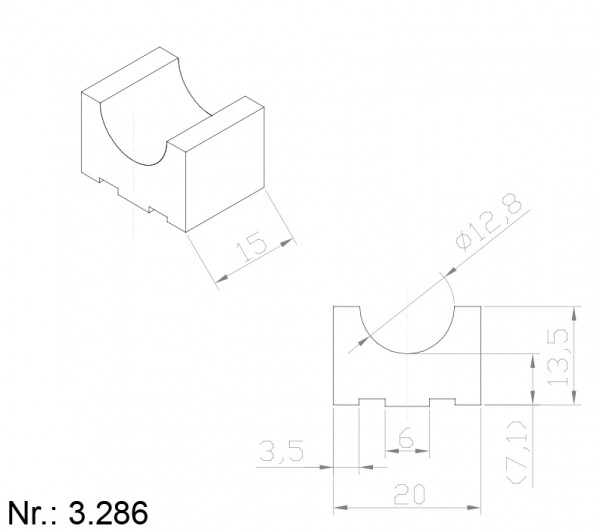 3286 PU Nocken