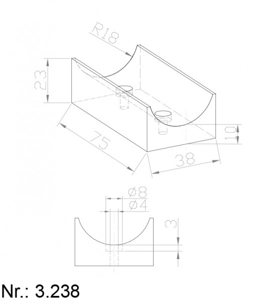 3238 PU Nocken
