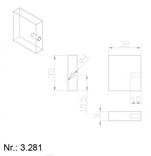 3281 PU Nocken