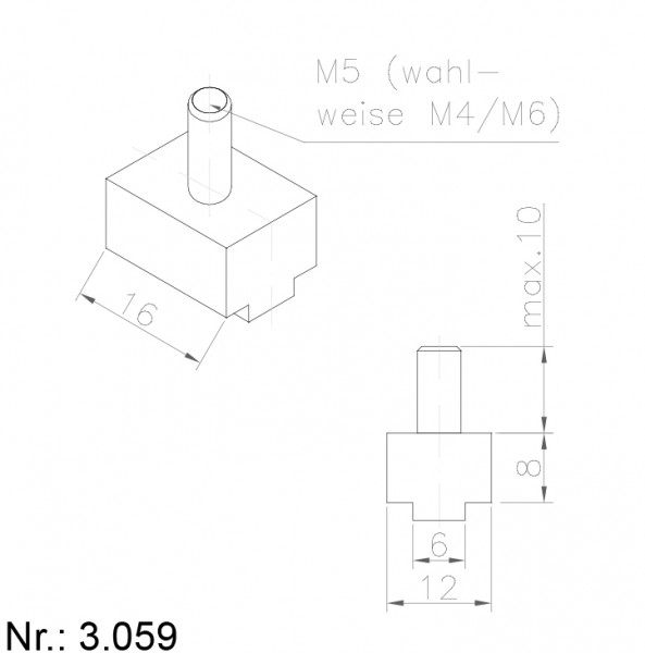 3059 PU Nocken