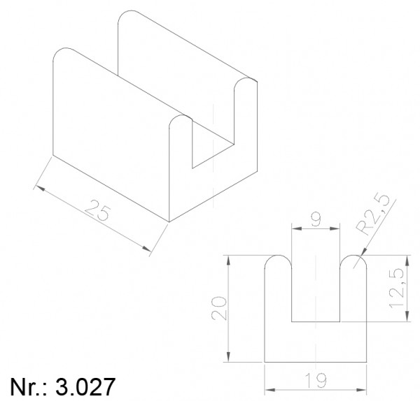3027 PU Nocken