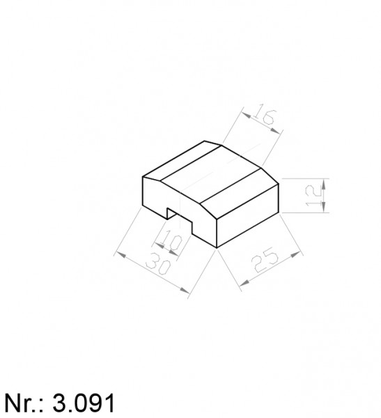 3091 PU Nocken