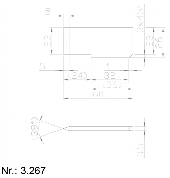 3267 PU Nocken