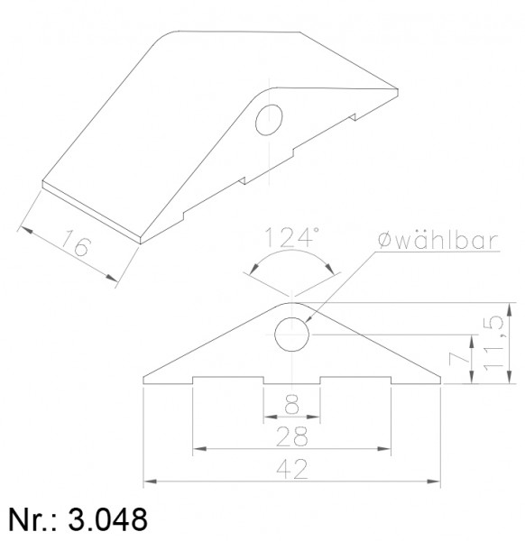 3048 PU Nocken